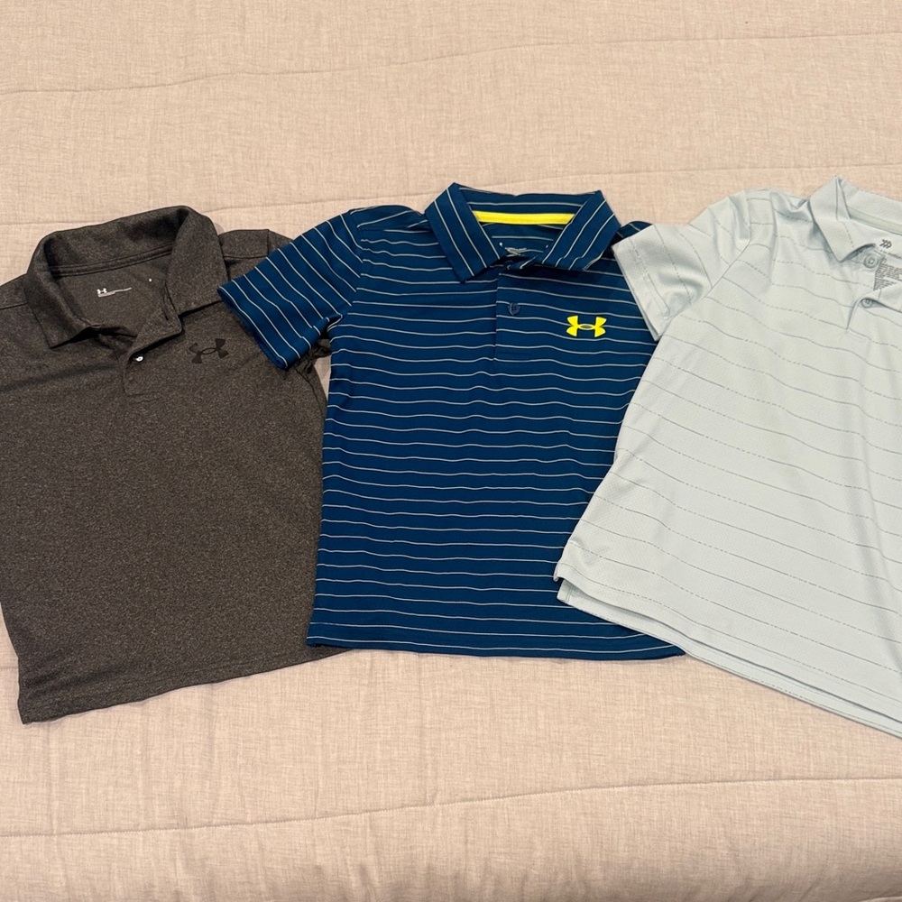 Athletic Polo Shirts - Boys - Like New!